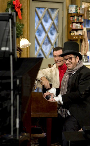 Stephen Colbert, Elvis Costello Stephen Colbert, Elvis Costello